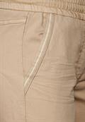 Casual Fit Hose mit Stretch authentic beige