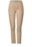 Casual Fit Hose mit Stretch authentic beige