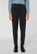 Casual Fit Hose mit Stretch black