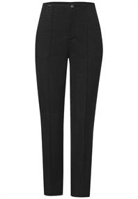 Casual Fit Hose mit Stretch black