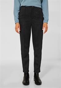 Casual Fit Hose mit Stretch black