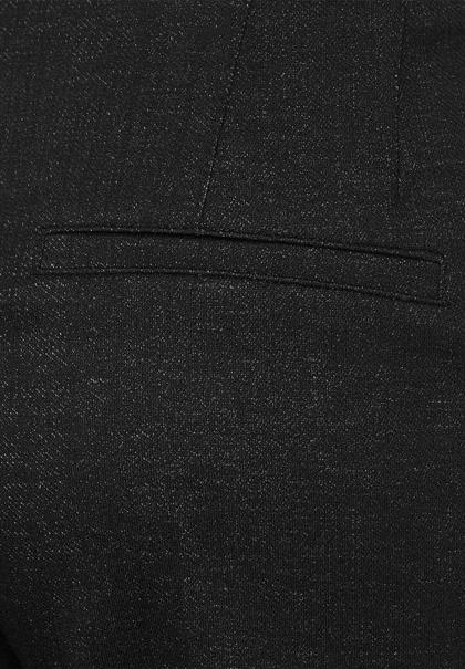 Casual Fit Hose mit Stretch black