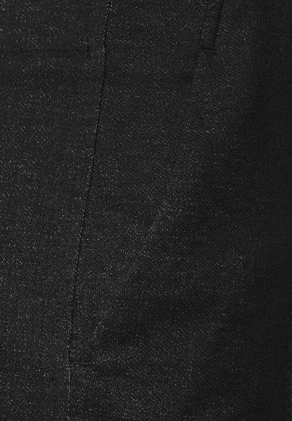 Casual Fit Hose mit Stretch black