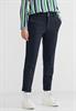 Casual Fit Hose mit Stretch deep blue