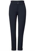 Casual Fit Hose mit Stretch deep blue