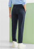 Casual Fit Hose mit Stretch deep blue