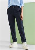 Casual Fit Hose mit Stretch deep blue