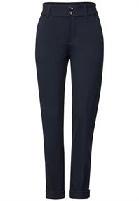 Casual Fit Hose mit Stretch deep blue