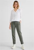 Casual Fit Hose mit Stretch dull desert mint