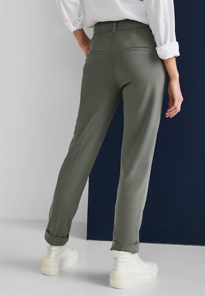 Casual Fit Hose mit Stretch dull desert mint