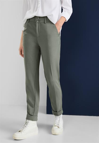 Casual Fit Hose mit Stretch dull desert mint