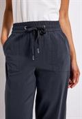 Casual Fit Hose mit Turn-Up deepwater blue