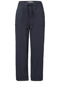 Casual Fit Hose mit Turn-Up deepwater blue