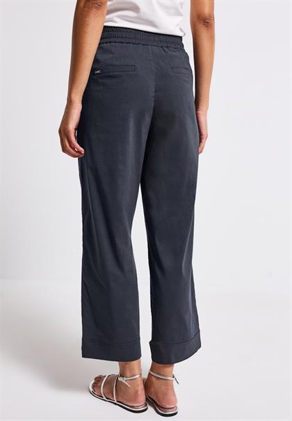 Casual Fit Hose mit Turn-Up deepwater blue
