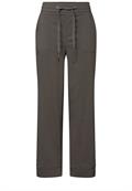 Casual Fit Hose mit Turn-Up nomad brown