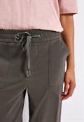 Casual Fit Hose mit Turn-Up nomad brown