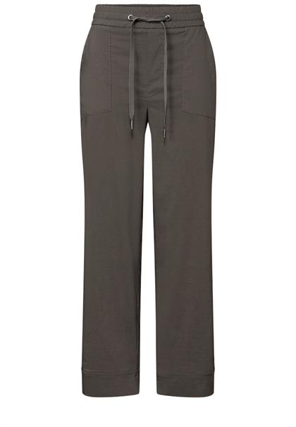 Casual Fit Hose mit Turn-Up nomad brown
