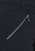 Casual Fit Hose mit Zipper dark vintage blue