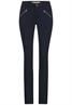 Casual Fit Hose mit Zipper dark vintage blue