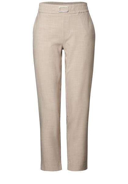 Casual Fit Hose sheer beige mel.