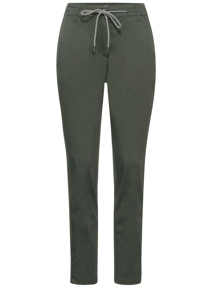 Cecil Damen Hose B374966 Utility Olive - größe