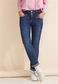 Casual Fit indigo Jeans mid indigo random wash