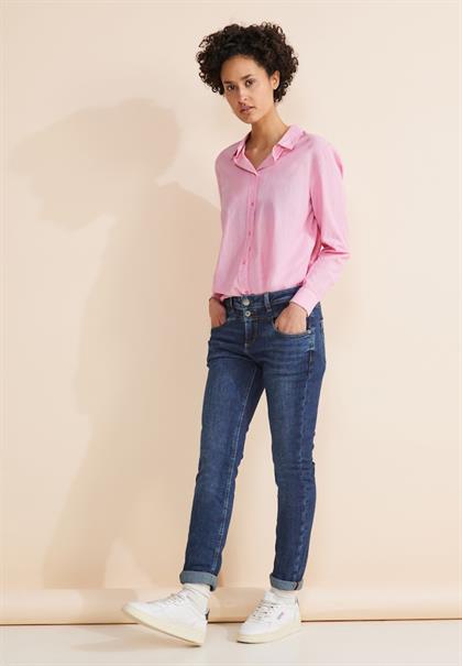 Casual Fit indigo Jeans mid indigo random wash