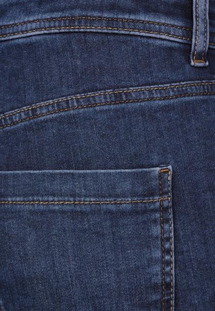 Casual Fit indigo Jeans mid indigo random wash