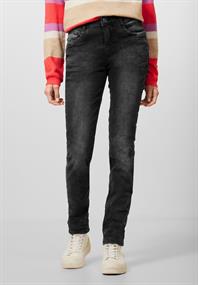 Casual Fit Jeans black denim wash