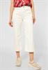 Casual Fit Jeans Culotte ecru denim wash