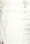 Casual Fit Jeans Culotte ecru denim wash