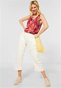 Casual Fit Jeans Culotte ecru denim wash
