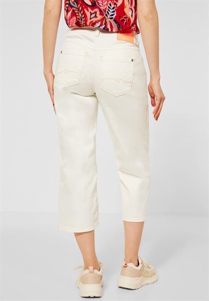 Casual Fit Jeans Culotte ecru denim wash