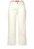 Casual Fit Jeans Culotte ecru denim wash