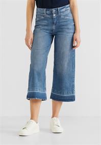 Casual Fit Jeans Culotte sky blue wash