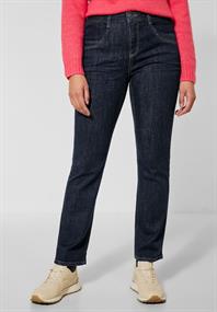 Casual Fit Jeans dark blue rinsed wash