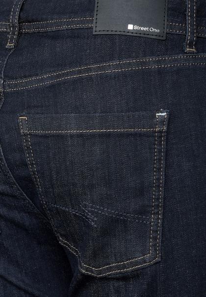 Casual Fit Jeans dark blue rinsed wash