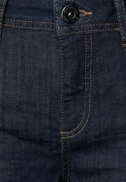 Casual Fit Jeans dark blue rinsed wash
