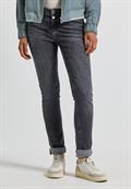 Casual Fit Jeans dark steel grey washed