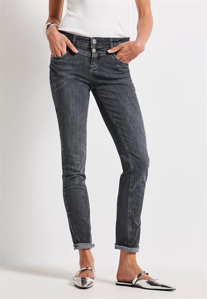 Casual Fit Jeans dark steel grey washed