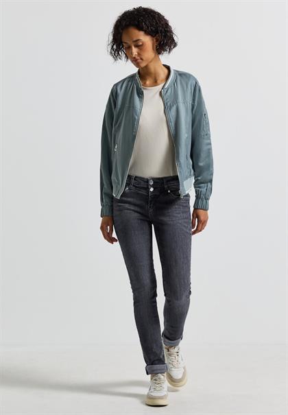 Casual Fit Jeans dark steel grey washed