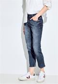 Casual Fit Jeans mid blue used wash