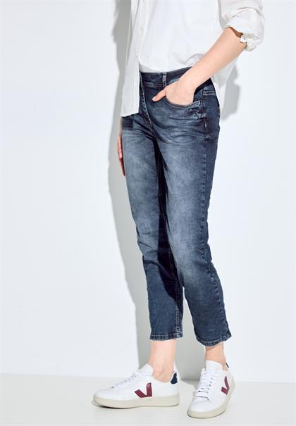 Casual Fit Jeans mid blue used wash