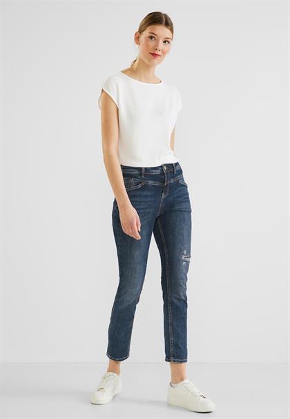 Casual Fit Jeans mit Stretch authentic mid indigo wash