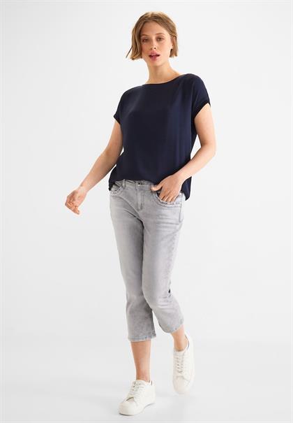 Casual Fit Jeans mit Stretch super light grey bleach