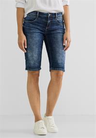 Casual Fit Jeansbermuda brilliant indigo wash