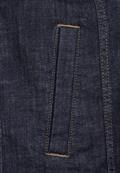 Casual Fit Jeansjacke dark blue rinsed wash