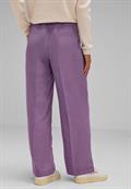 Casual Fit Lyocell Hose dark dull lilac