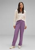 Casual Fit Lyocell Hose dark dull lilac