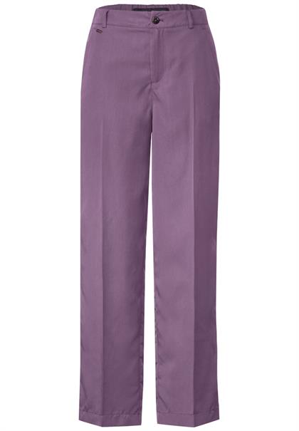 Casual Fit Lyocell Hose dark dull lilac